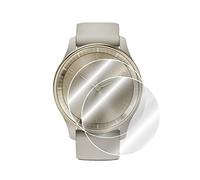 IPG Lot de 2 films de protection d'écran en hydrogel pour montre intelligente Garmin vívomove® Trend Film transparent invisible HD anti-rayures, lisse, auto-cicatrisant, bulle pour tendance