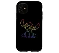 iPhone 11 Disney Lilo & Stitch Pride Rainbow Stitch Case