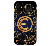 iPhone 11 Marvel Eternals Geometric Golden Spheres Black Case