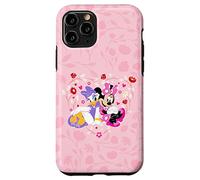 iPhone 11 Pro Disney Minnie and Daisy BFF Heart Pink Case