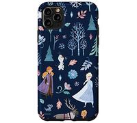 iPhone 11 Pro Max Disney Frozen 2 Anna Elsa Olaf Kristoff Sven Bruni Print Case