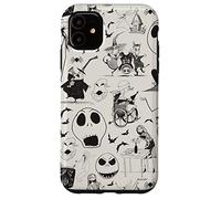 iPhone 11 Tim Burton's The Nightmare Before Christmas Ink Print Case