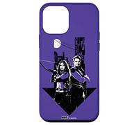 iPhone 12 mini Marvel Hawkeye Clint Barton and Kate Bishop Purple Case