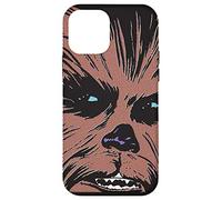 iPhone 12 mini Star Wars Chewbacca Chewie Face Comic Book Black Case