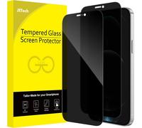 Iphone 12 Pro 6.7 Inch Anti-Spy Screen Protector Full Coverage Tempered Glass Film Case Friendly, Pack Of 2