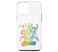 iPhone 12 Pro Max Marvel Avengers Rainbow Gradient Group Shot Case