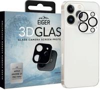 iPhone 13 Pro Max Eiger 3D verre clair noir film pour vitre de caméra