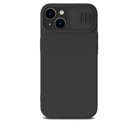 Iphone 14 Coque Nillkin Camshield Silky - Compatible Magsafe Cache Caméra Coulissant (Noir)