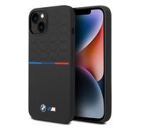 iPhone 14 Coque Silicone BMW M Power Collection Hexo Tricolore