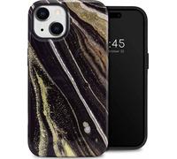Selencia Coque arrière Vivid pour iPhone 14 - Chic Marble