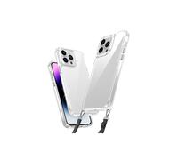 iPhone 14 Pro Case, Shockproof Case with Snap Neck Strap, Corner Protection Transparent