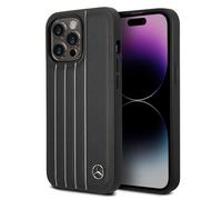 iPhone 14 Pro Coque MERCEDES New Urban Série en Cuir Véritable
