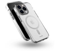 Iphone 14 Pro Coque Transparente Moshi Iglaze Magsafe Avec Cache Caméra En Aluminium Anodisé (Cache Caméra Anthracite)