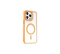 iPhone 14 Pro Max Case with MagSafe Feature and Camera Stand, Clone MagSafe Cover Orange