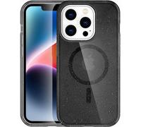 iPhone 14 Pro Max coque iPhone 14 Pro Max protection Sparkle Backcover met MagSafe plastique noir imoshion