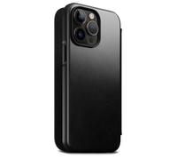 Iphone 14 Pro Max - Étui Portefeuille Nomad Modern Leather Folio En Cuir Horween® Compatible Magsafe (Noir)