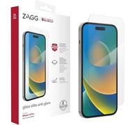 ZAGG InvisibleShield Glass Elite Screen Protector for iPhone 14 Pro, Anti-Glare, Shockproof, Smudgeproof, Scratch Resistant, Anti-Microbial, (Clear)