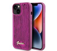 IPHONE 15 GUESS GUHCP15SPSFDGSF COUVERTURE ARRIÈRE - MAGENTA