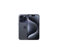 Apple iPhone 15 Pro 15,5 cm (6.1") Double SIM iOS 17 5G USB Type-C 128 Go Titane, Bleu