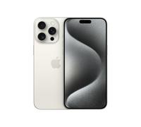 Apple iPhone 15 Pro Max 17 cm (6.7") Double SIM iOS 17 5G USB Type-C 1 To Titane, Blanc