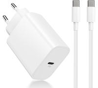 Iphone 15 Pro/Max/Plus Charger, Usb C 20W Ac Adapter And Type-C Cable 2M, Fast Charger Plug And Usb C Cable, Also Compatible With Samsung Galaxy S23/S22, Google Pixel 8/7, Etc.