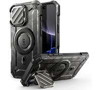 Iphone 16 Pro Magnetic Case With Camera Protector Adjustable Stand [Magsafe Compatible] (Ubmag Xt) Military Protection Rugged With Kickstand For Iphone 16 Pro 6.3 Inch,Camogrey
