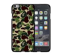 Iphone 6S Coque / Etui Case, Bape Camo Pattern Hard Shell Printed Plastique Skin Cover Extra Slim Compatible with Iphone 6S 6 [4.7 Pouce]