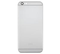 iPhone 6s Couvercle de batterie Backcover argent Couvercle de batterie Verre de caméra arrière