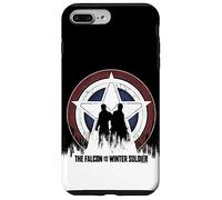 iPhone 7 Plus/8 Plus Marvel Falcon & Winter Soldier Silhouettes Shield Case
