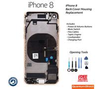 IPhone 8 Boîtier Arrière Complet Avec Tous Les Pièces - OR - NEUF
