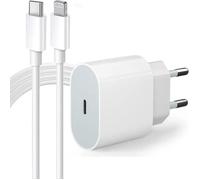 Iphone Rapide Chargeurs Certifié Mfi Apple 20w Pd 3.0 Adaptateur Secteur Usb-C Avec 3m Usb C To Lightning Cable Mural Alimenta[427]