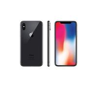 iPhone X - 4G smartphone 256 Go - écran OEL - 5.8" - 2436 x 1125 pixels - 2x caméras arrière 12 MP, 12 MP - 2x front cameras 7 MP - gris - Reconditionné