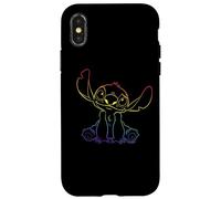 iPhone X/XS Disney Lilo & Stitch Pride Rainbow Stitch Case