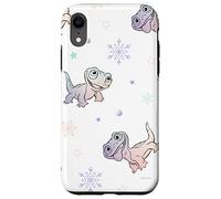 iPhone XR Frozen 2 Bruni and Snowflakes Allover Print Case