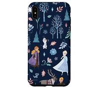 iPhone XS Max Disney Frozen 2 Anna Elsa Olaf Kristoff Sven Bruni Print Case