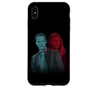 iPhone XS Max Marvel WandaVision Wanda & Vision Glitch Overlay Case