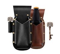 iPihsius Lot de 2 étuis à bière pour homme - Décapsuleur inclus - Cadeau de bière pour homme, fête, pique-nique, plage, canettes de soda