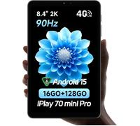 Iplay 70 Mini Pro - Tablette 8 Pouces, 8,4"" Écran, 1920X1200, 90Hz, Mt8791, 16Go+128Go, 6050Mah, Wifi 6/4G Lte/Gps/Déblocage Facia