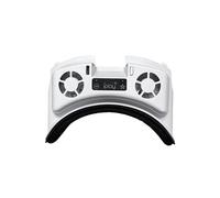 IPLAY Face Cover Ventilateur de Refroidissement Interface Faciale Radiateur avec Lumière RVB Masque Rafraîchissant Coussinet Nasal Anti-Fuite pour