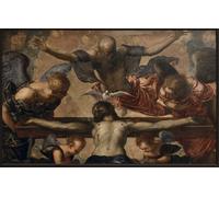 IPLUPJDY Peinture Poster Abstraite Tableau Mural Peinture sur Toile de Jacopo Robusti Le Tintoret Art Mural en Toile Pour les Décorations pour la Maison 60x90cm