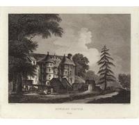 IPLUPJDY Peinture Poster Art Mural en Toile Impression Tableaux Château de Rowallan par Claude Nattes Peinture Affiche Pour la Décoration Murale 60x90cm