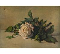 IPLUPJDY Peinture Poster Art Mural en Toile Impression Tableaux Hector Berlioz Sa vie et ses oeuvres Symphonie Fantastique d'Ignace Henri Jean Fantin Latour Pour la Décoration Murale 60x90cm