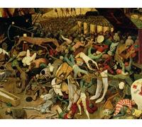 IPLUPJDY Peinture Poster Art Mural en Toile Impression Tableaux le de la mort de Pieter Bruegel l'Ancien Peinture Affiche Pour la Décoration Murale 60x90cm