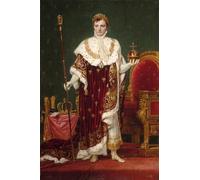 IPLUPJDY Peinture Poster Art Mural en Toile Impression Tableaux L'Empereur Napoléon Ier par Jacques Louis David Peinture Affiche Pour la Décoration Murale 60x90cm