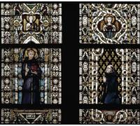 IPLUPJDY Peinture Poster Art Mural en Toile Impression Tableaux Saint de Padoue et Cardinal Gentile de Montefiore à genoux par Simone Maritini Peinture Affiche Pour la Décoration Murale 60x90cm