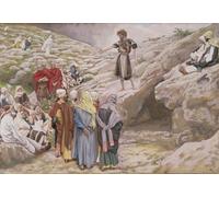 IPLUPJDY Peinture Poster Art Mural en Toile Impression Tableaux Saint Jean Baptiste et les Pharisiens de Jacques Peinture Affiche Pour la Décoration Murale 60x90cm