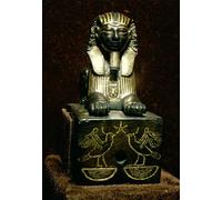 IPLUPJDY Peinture Poster Art Mural en Toile Impression Tableaux Statuette d'un sphinx du roi Thoutmosis Iii New Kingdom par un artiste célèbre Peinture Affiche Pour la Décoration Murale 60x90cm