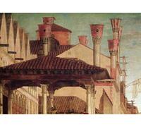 IPLUPJDY Peinture Poster Tableaux Moderne Image Abstraites Détail du Miracle de la Vraie Croix sur le Pont du Rialto par Vittore Carpaccio Art Poster Mural Pour la Décoration Murale 60x90cm