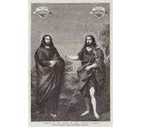 IPLUPJDY Peinture Poster Tableaux Moderne Image Abstraites Le Christ sur les bords de la Collection Louis Philippe de Bartolomé Esteban Murillo Art Poster Mural Pour la Décoration Murale 60x90cm