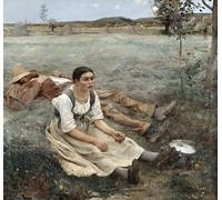 IPLUPJDY Peinture Poster Tableaux Moderne Image Abstraites les Faneurs de Jules Bastien Lepage Art Poster Mural Pour la Décoration Murale 60x90cm
